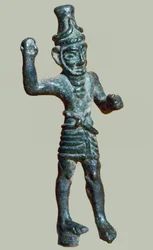 Figurilla de Reshef, siglo XIV-XIII a.C. (bronce)